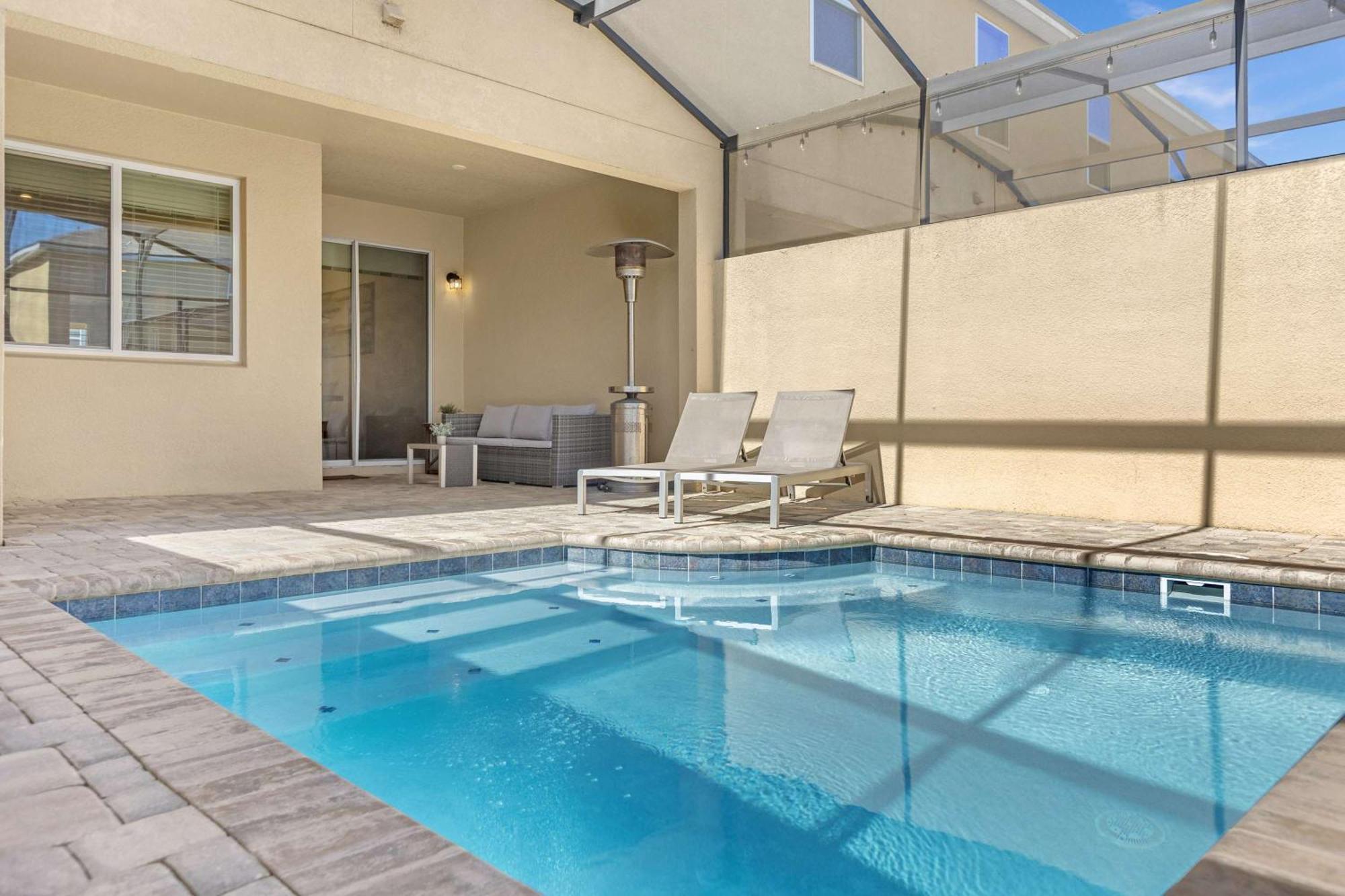 קיסימי 4Br Villa Home With Private Pool Near Disney מראה חיצוני תמונה